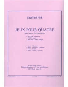 Siegfried Fink: Jeux pour...