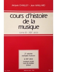 Cours d'histoire de la...