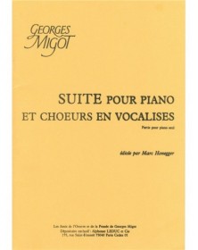 Suite pour Piano et Choeurs...