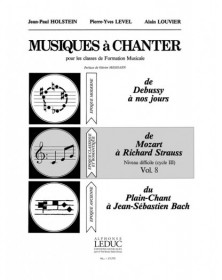 Musiques à Chanter Vol 8 De...