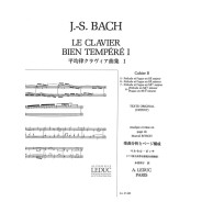 Le Clavier bien tempéré Vol.1b - JS Bach - Alphonse Leduc