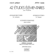 Galiegue / Naulais : 42 Etudes Elementaires pour Trombone