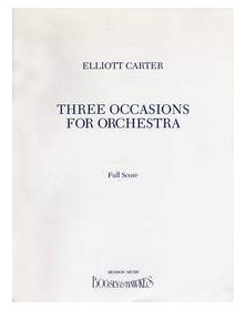 3 Occasions For Orchestra