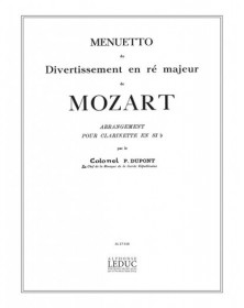 Menuetto Du Divertissement...