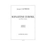 Sonatine D'Avril - Flûte et Guitare - Jacques Castérède - Alphonse Leduc
