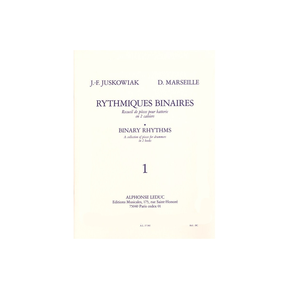 Rythmiques Binaires Vol.1