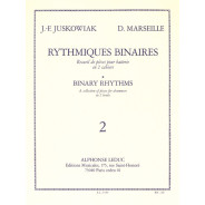 Rythmiques Binaires 2 - Batterie - Juskowiak Marseille - Alphonse Leduc