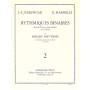 Rythmiques Binaires 2 - Batterie - Juskowiak Marseille - Alphonse Leduc