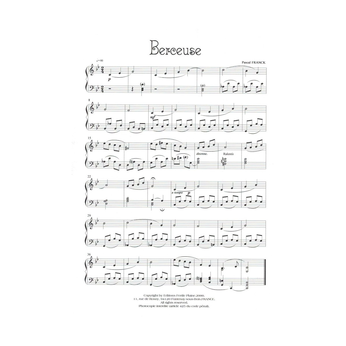 Berceuse