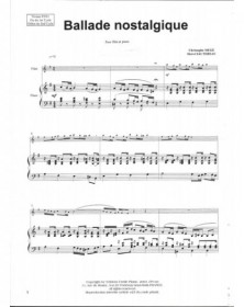 Christophe Mege - Hervé Sautereau : Ballade Nostalgique