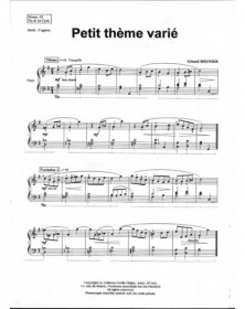 Petit Thème Varié