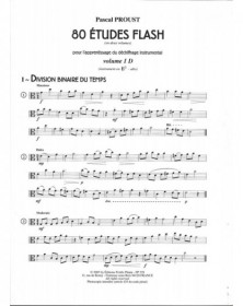 80 Etudes Flash Vol 1 D