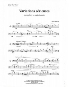 Variations Serieuses