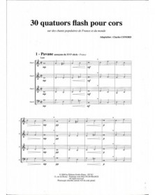 30 Quatuors Flash