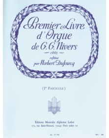 Livre D'Orgue No. 1 Vol. 1...