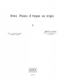 2 Points D'Orgue En Triple