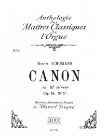 Canon En Si Mineur Op56 N05