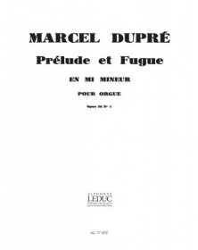 Prelude & Fuga 1 E Op.36