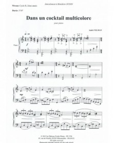 Dans Un Cocktail Multicolore