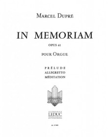 In Memoriam Op.61 Volume 1