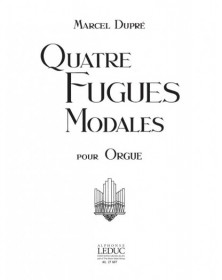 4 Fugues Modales/Op63