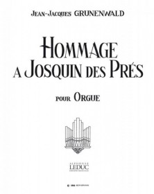 Hommage à Josquin Des Prés