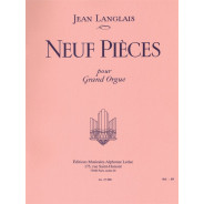 Jean Langlais : Neuf (9) Pièces