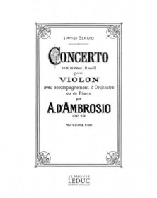 Dambrosio Concerto In B...
