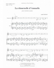 Ritournelle Pour Annaëlle