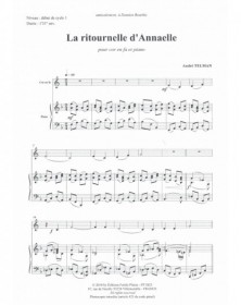 Ritournelle Pour Annaëlle