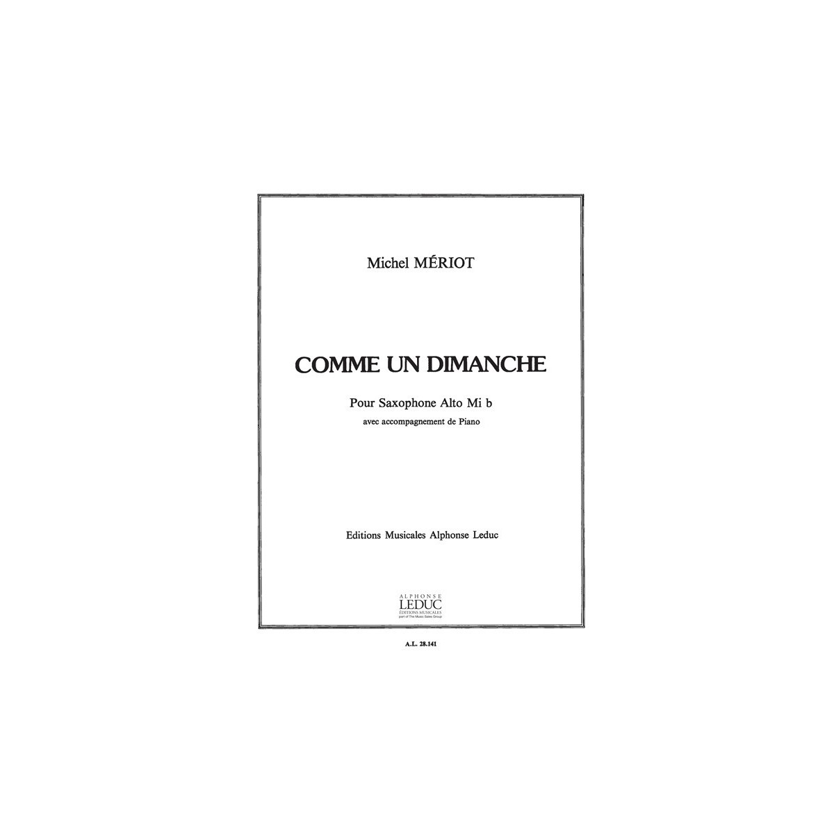 Comme Un Dimanche