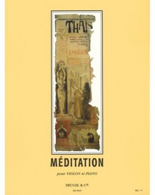 Méditation de Thais - violon et piano