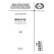 Berceuse - Clarinette et Piano - André Bourdon - Alphonse Leduc