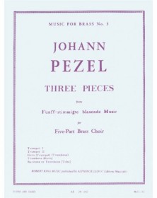 3 Pieces-5 Part Brass Music