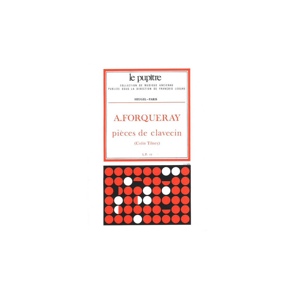 Antoine Forqueray : Pièces De Clavecin (Lp17
