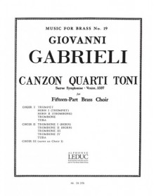 Giovanni Gabrieli: Canzon...