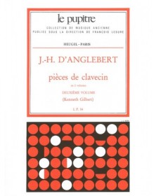 Jean-Henri D'Anglebert : Pièces de clavecin volume 2