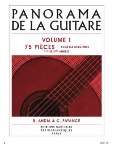 Panorama de la Guitare Vol.1 - Andia Fayance