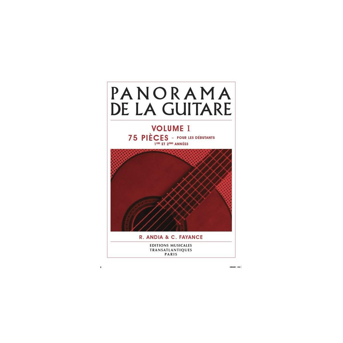 Panorama de la Guitare Vol.1 - Andia Fayance