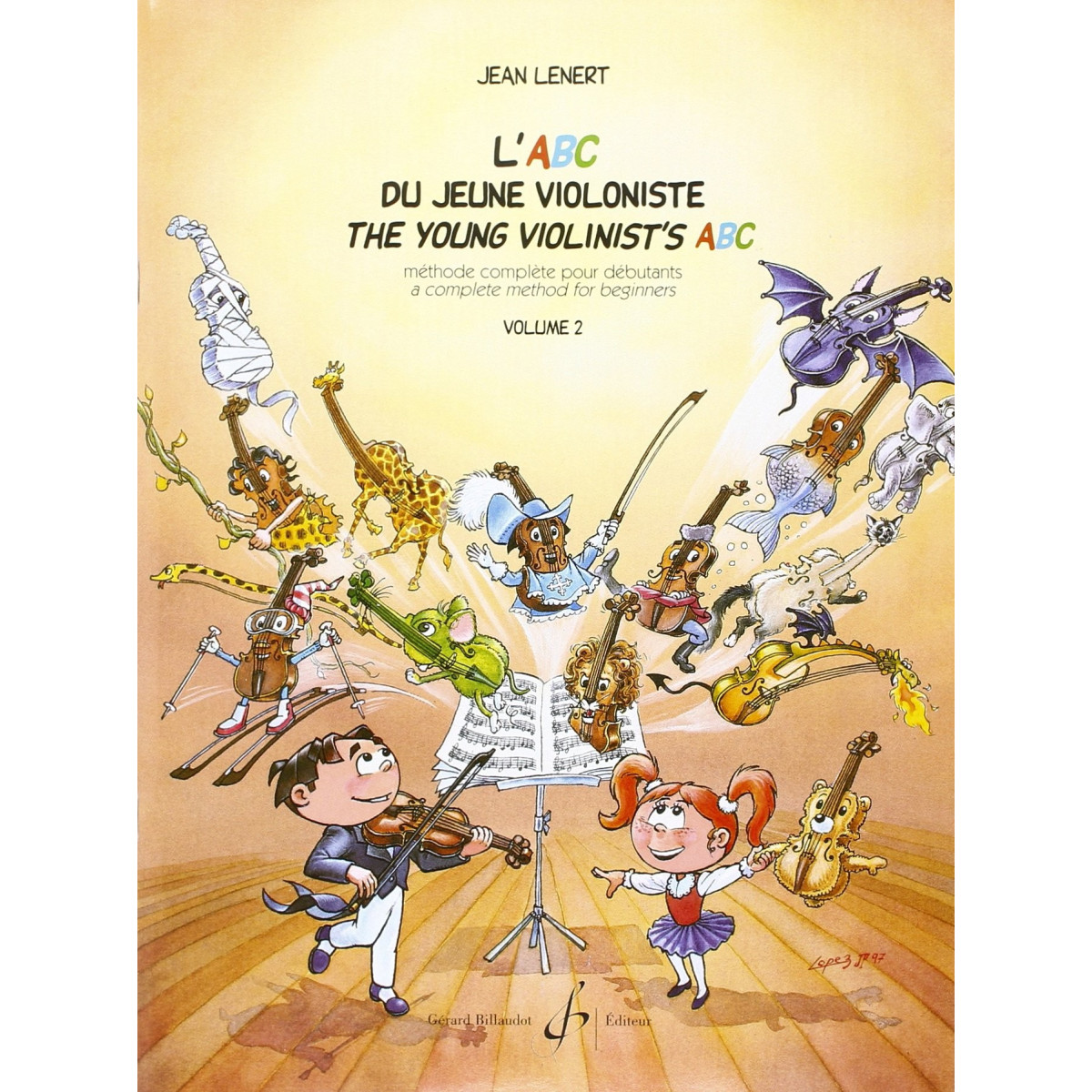 Jean Lenert : L'Abc Du Jeune Violoniste Volume 2