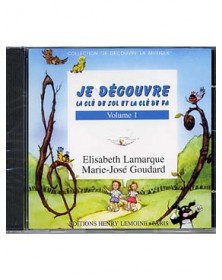 Je découvre la clé de Sol et la clé de Fa Vol.1 - CD