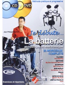 Jean-Philippe Fanfant : Je Débute...la Batterie + CD + DVD
