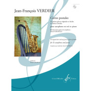 Jean-François Verdier : Cartes Postales pour Saxophone