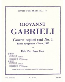 Canzon septimi toni No. 1