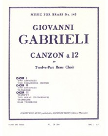 Giovanni Gabrieli: Canzon a 12