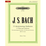 15 Three-part Inventions/Sinfonias BWV 787-801