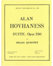 Suite For Brass Quintet Op.290