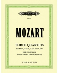 3 Quartets K285, K298, K285b