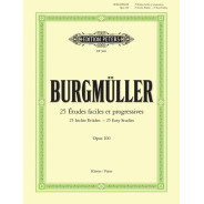 Friedrich Burgmüller : 25 Leichte Etuden op. 100