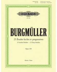 Friedrich Burgmüller : 25 Leichte Etuden op. 100